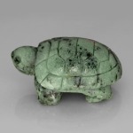 Green zoisite turtle