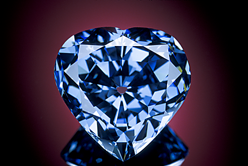 Blue Heart Diamond I